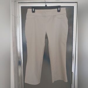 Women's Tan Capri Pants